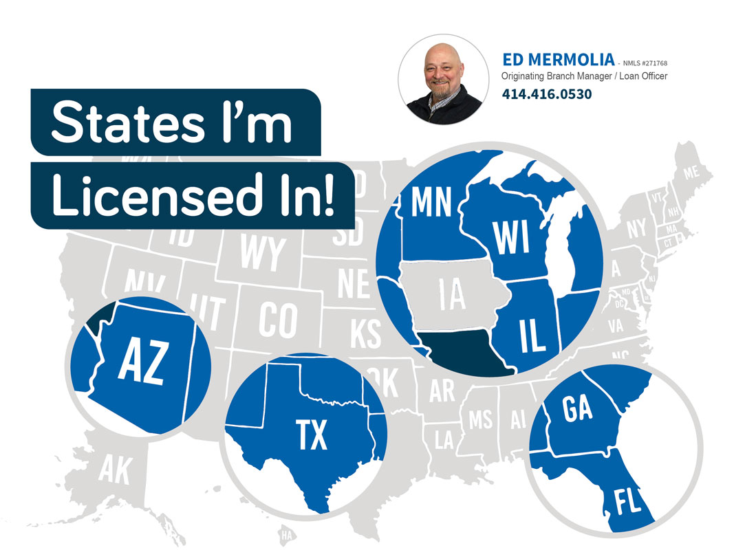 Ed Mermolia Mortgage Banker Licensed in 7 States